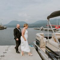 Julie and Daniel Elopement - Kunechin Point (Boat only location)