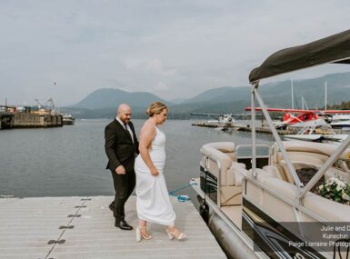 Julie and Daniel Elopement - Kunechin Point (Boat only location)