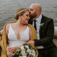 Julie and Daniel Elopement - Kunechin Point (Boat only location)