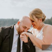 Julie and Daniel Elopement - Kunechin Point (Boat only location)