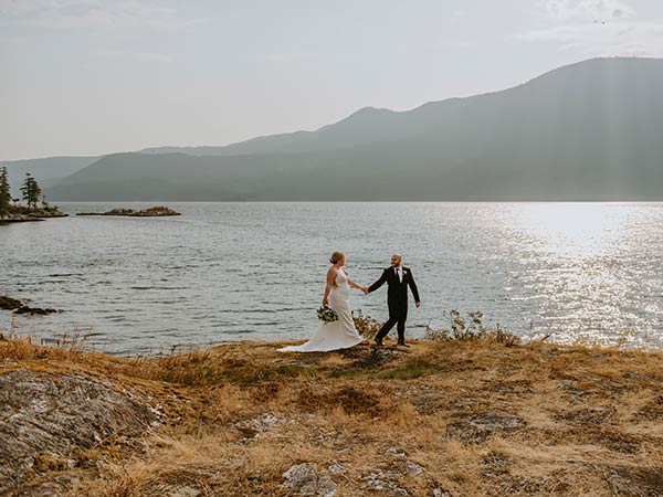 Julie and Daniel Boat Elopement