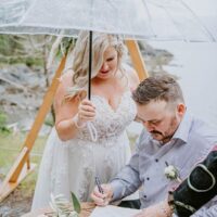 Lindsay & Christopher's Elopement at Francis Point Provincial Park