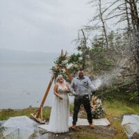 Lindsay & Christopher's Elopement at Francis Point Provincial Park