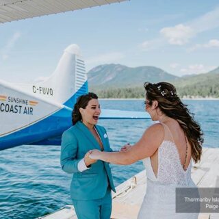 Hilary & Shay Elopement - Thormanby Island & Chatterbox Falls