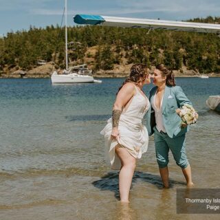 Hilary & Shay Elopement - Thormanby Island