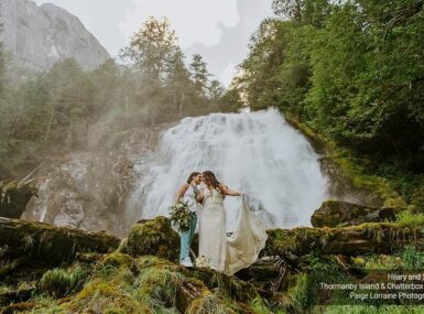 Hilary & Shay Elopement - Chatterbox Falls