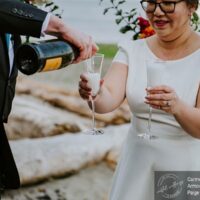 Carmela & Phil Elopement | Armours Beach