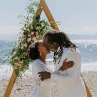 Gisele & Leandre Elopement | Roberts Creek Beach