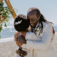 Gisele & Leandre Elopement | Roberts Creek Beach