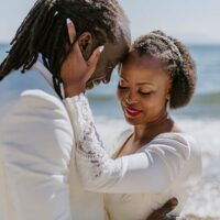 Gisele & Leandre Elopement | Roberts Creek Beach