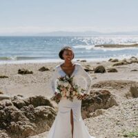 Gisele & Leandre Elopement | Roberts Creek Beach