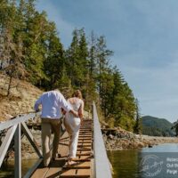 Rebecca and Brad - Elopement via boat to Private Island