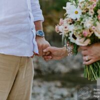 Rebecca and Brad - Elopement via boat to Private Island