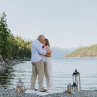 Rebecca and Brad - Elopement via boat to Private Island