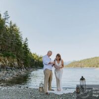 Rebecca and Brad - Elopement via boat to Private Island