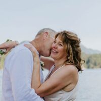 Rebecca and Brad - Elopement via boat to Private Island