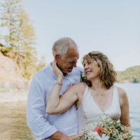 Rebecca and Brad - Elopement via boat to Private Island