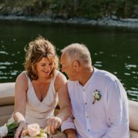 Rebecca and Brad - Elopement via boat to Private Island