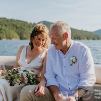 Rebecca and Brad - Elopement via boat to Private Island