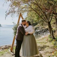 Stephanie & Aidan Elopement - Bakers Beach