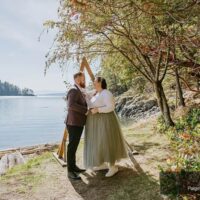 Stephanie & Aidan Elopement - Bakers Beach