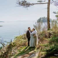 Stephanie & Aidan Elopement - Bakers Beach