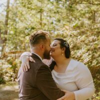 Stephanie & Aidan Elopement - Bakers Beach