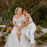 Veronica & Emily Intimate Wedding - The Chaster House